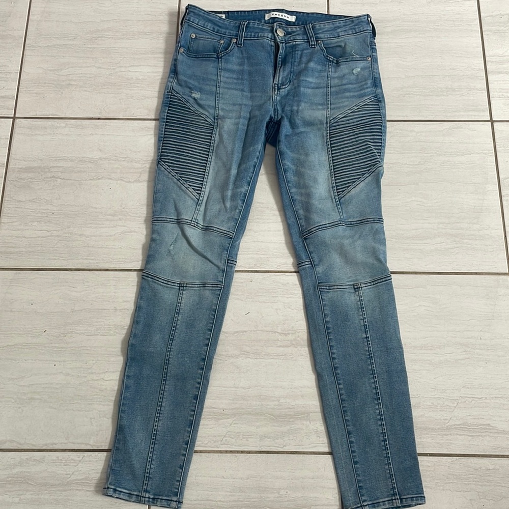 Mens Pacsun stacked skinny jeans